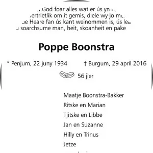 Poppe Boonstra