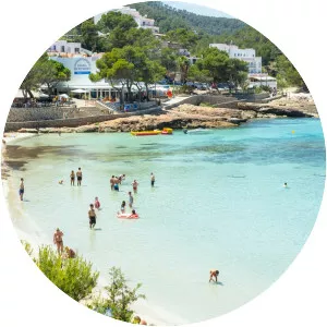 Portinatx - Village on Ibiza, Spain