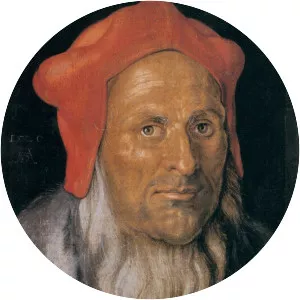 Portrait of a Bearded Man in a Red Hat