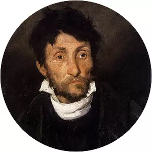 Portrait of a Kleptomaniac - Painting by Theodore Gericault