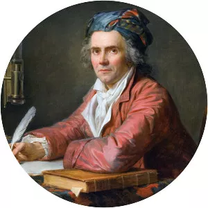 Portrait of Doctor Alphonse Leroy - Painting by Jacques-Louis David