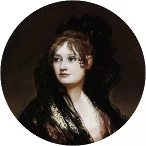Portrait of Doña Isabel de Porcel - Painting by Francisco Goya