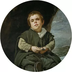 Portrait of Francisco Lezcano - Painting by Diego Velázquez