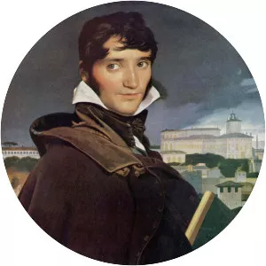 Portrait of Francois-Marius Granet - Painting by Jean Auguste Dominique Ingres