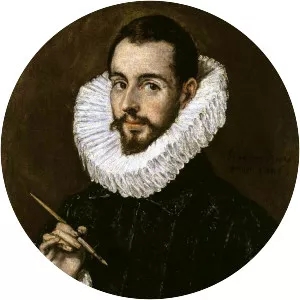 Portrait of Jorge Manuel Theotocópuli - Painting by El Greco