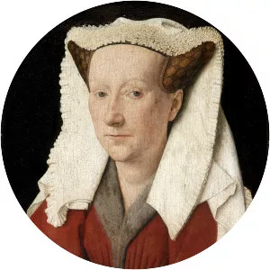 Portrait of Margaret van Eyck - Painting by Jan van Eyck