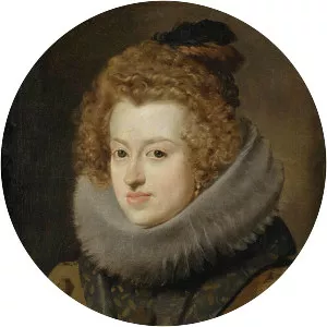 Portrait of Maria Anna - Painting by Diego Velázquez