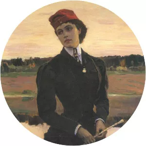 Portrait of Olga Nesterova (Woman in a . . .