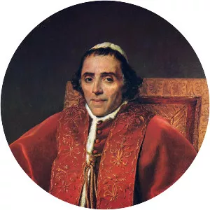 Portrait of Pope Pius VII - Depiction by Jacques-Louis David