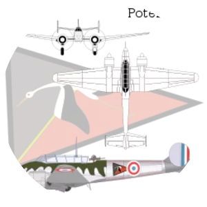 Potez 630 - Aircraft model