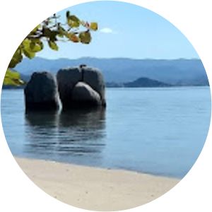 praia do balneário do estreito