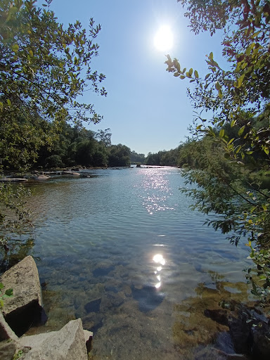Praia Fluvial da Ombra - Swimming lake in Ferreiros, Portugal