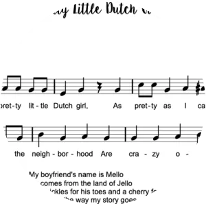 Pretty Little Dutch Girl