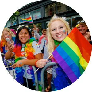 Pride parade photograph