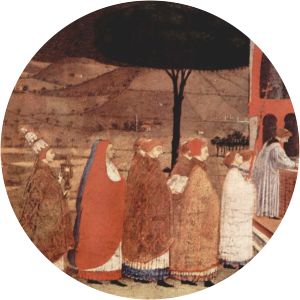 Procession of re-ordained in a church