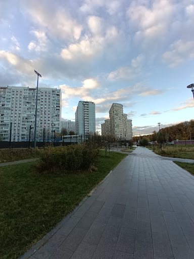 Progulochnaya Zona - Pedestrian zone in Moscow, Russia