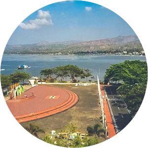 pulau badi tribun pantai seruni