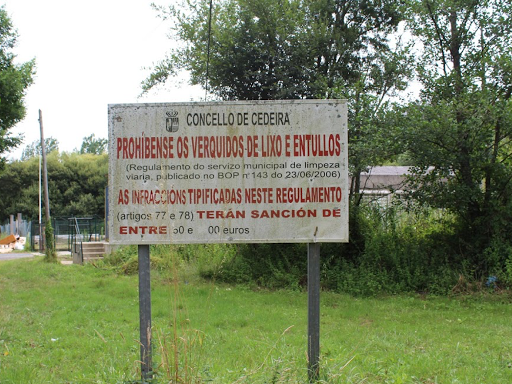 Punto limpo de Cedeira - Waste management service in Cedeira, Spain