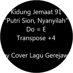 Putri Sion, Nyanyilah - 