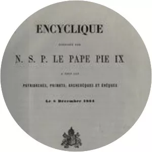 Quanta cura - Book by Pope Pius IX