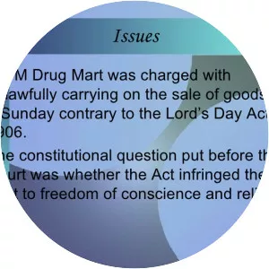 R v Big M Drug Mart Ltd