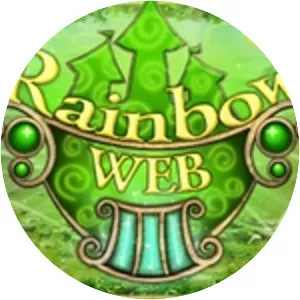 Rainbow Web - unusual three in a row game