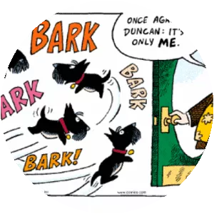 Raising Duncan - Syndicated comic strip