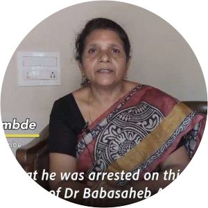 Ramabai Anand Teltumbde photograph