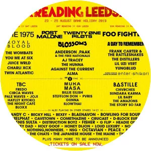 Reading and Leeds Festivals - Music Festival
