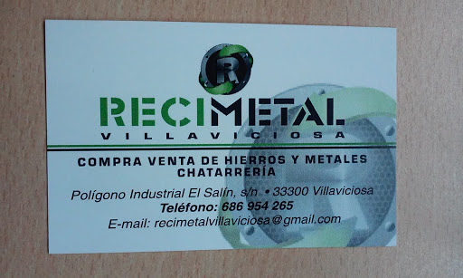Recimetal Villaviciosa - Salvage yard in Villaviciosa, Asturias, Spain