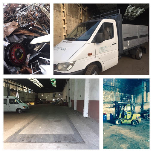 Recuperaciones Metalicas 2011 - Salvage yard in Aviles, Spain