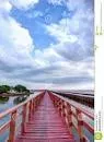Red Boardwalk Bridge - 