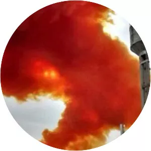 Red fuming nitric acid photograph