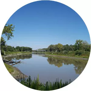 Red River of the North - River in North America