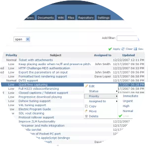 Redmine - System software