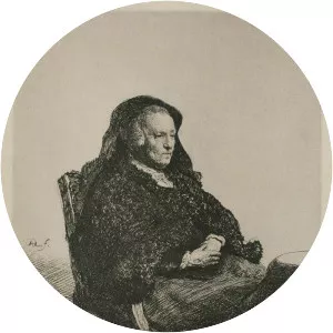 Rembrandt`s Mother, Seated, Looking to the . . .