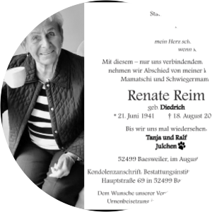 Renate Reim photograph