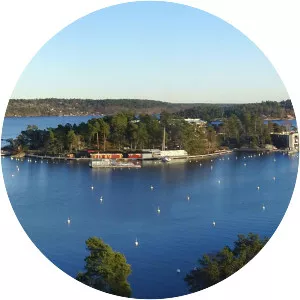 Restaurangholmen - Island in Saltsjöbaden, Sweden