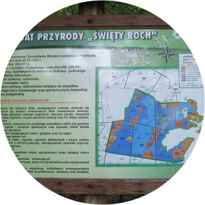 rezerwat przyrody nad tanwią święty roch - Nature preserve in Poland