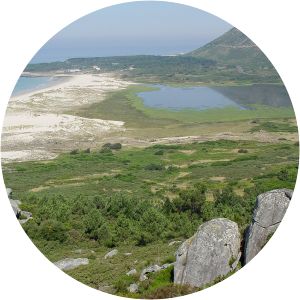 ria of foz monte e lagoa de louro