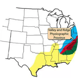 Ridge-and-Valley Appalachians photograph