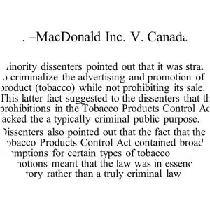 RJR-MacDonald Inc v Canada (AG) - 