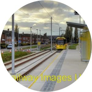 Robinswood Road tram stop photograph