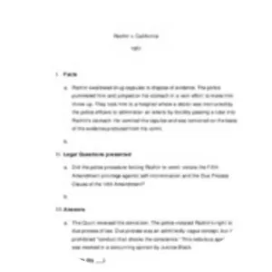 Rochin v. California