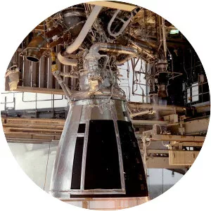 Rocket engine photograph