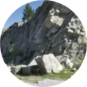 Rockfall photograph