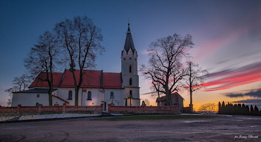 Roman Catholic parish church. St. Marcin - Catholic church in Biskupice, Wieliczka County, Poland