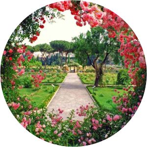 Rome Rose Garden