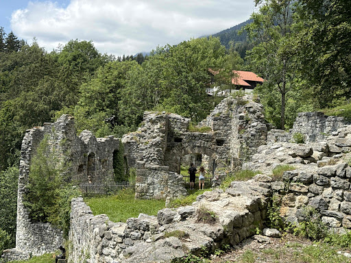 Romediwirt Parkplatz - Parking lot in Thaur, Austria