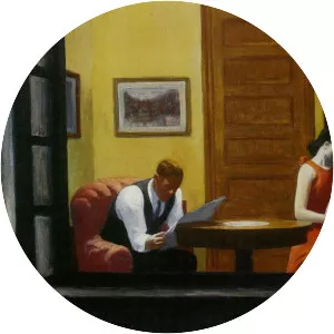 Room in New York - Painting by Edward Hopper